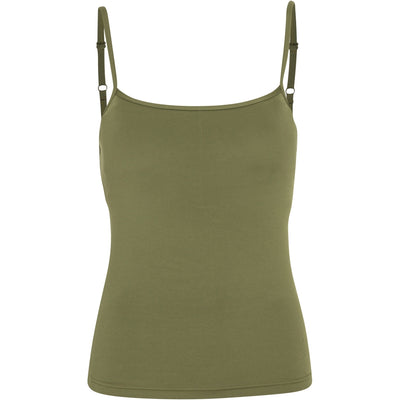 Moonchild Yoga Wear ELSK x MY Lunar Luxe Cami Lunar Luxe Top Olive Green