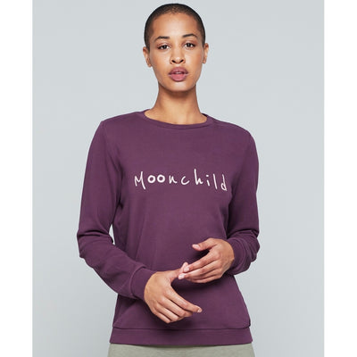 Moonchild Yoga Wear MY Organic Sweatshirt Loungewear Fig & Rose