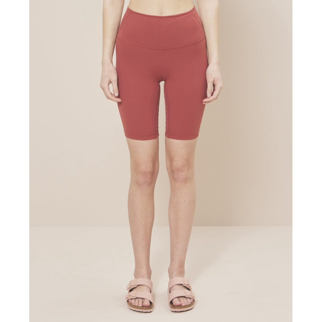 Lunar Luxe Shorts 8 Burnt Sienna: Det Perfekte Valg til Yoga Pilates og Reformer