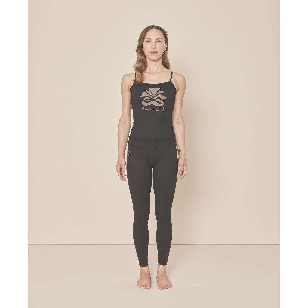 Enhance Your Yoga Pilates and Reformer Routine with Moonflower Legging 28 Black Iris