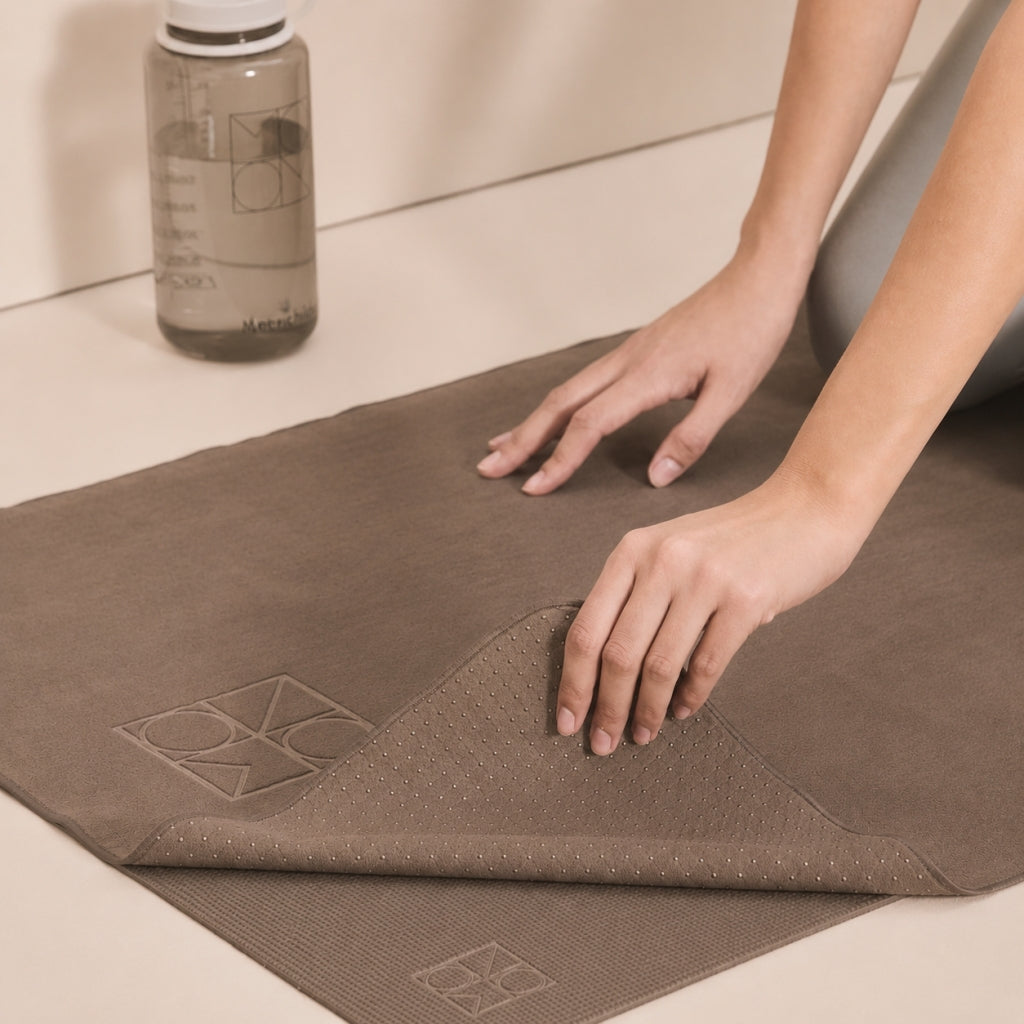Moonchild Yoga Wear Moon Hot Yoga Towel Yoga Towel Coco Powder