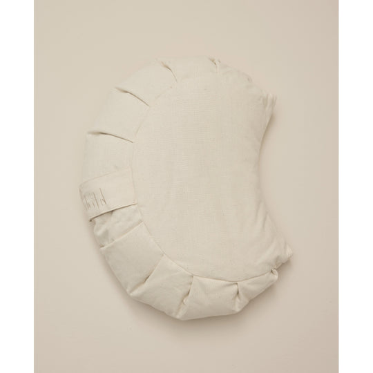 Moonchild Yoga Wear Moon Meditation Cushion - Organic Cotton Yoga Bolster Natural