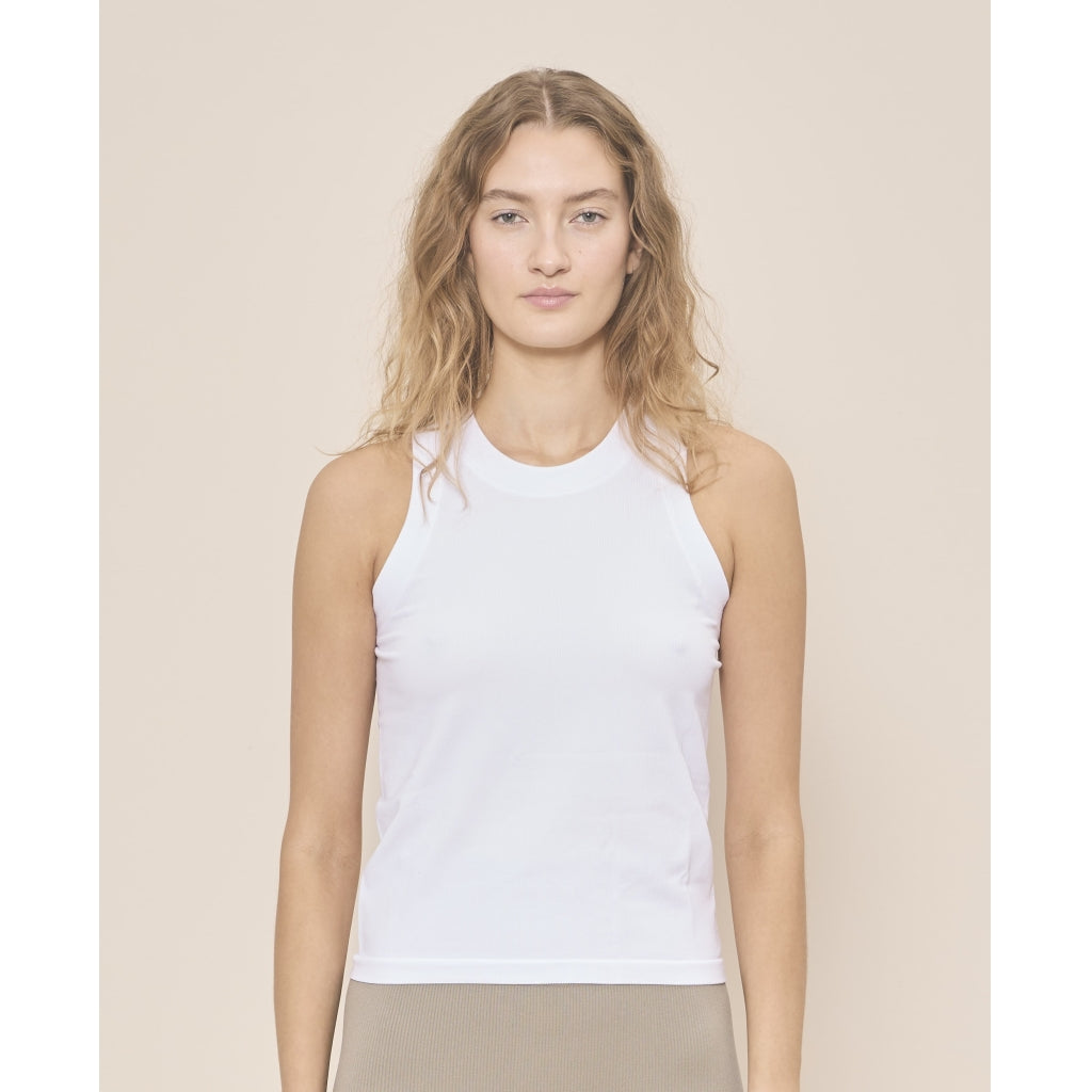 Moonchild Yoga Wear Moon Tank Top Seamless Tops White
