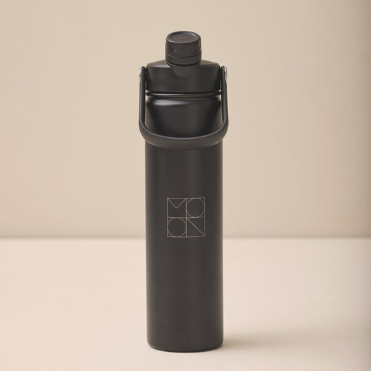 Moonchild Yoga Wear Moonchild Align Bottle Water Bottle Black