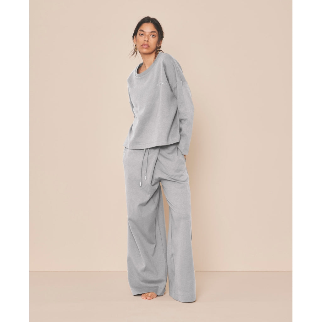 Moonchild Yoga Wear Moonchild Box Sweatpants Loungewear Heather Grey