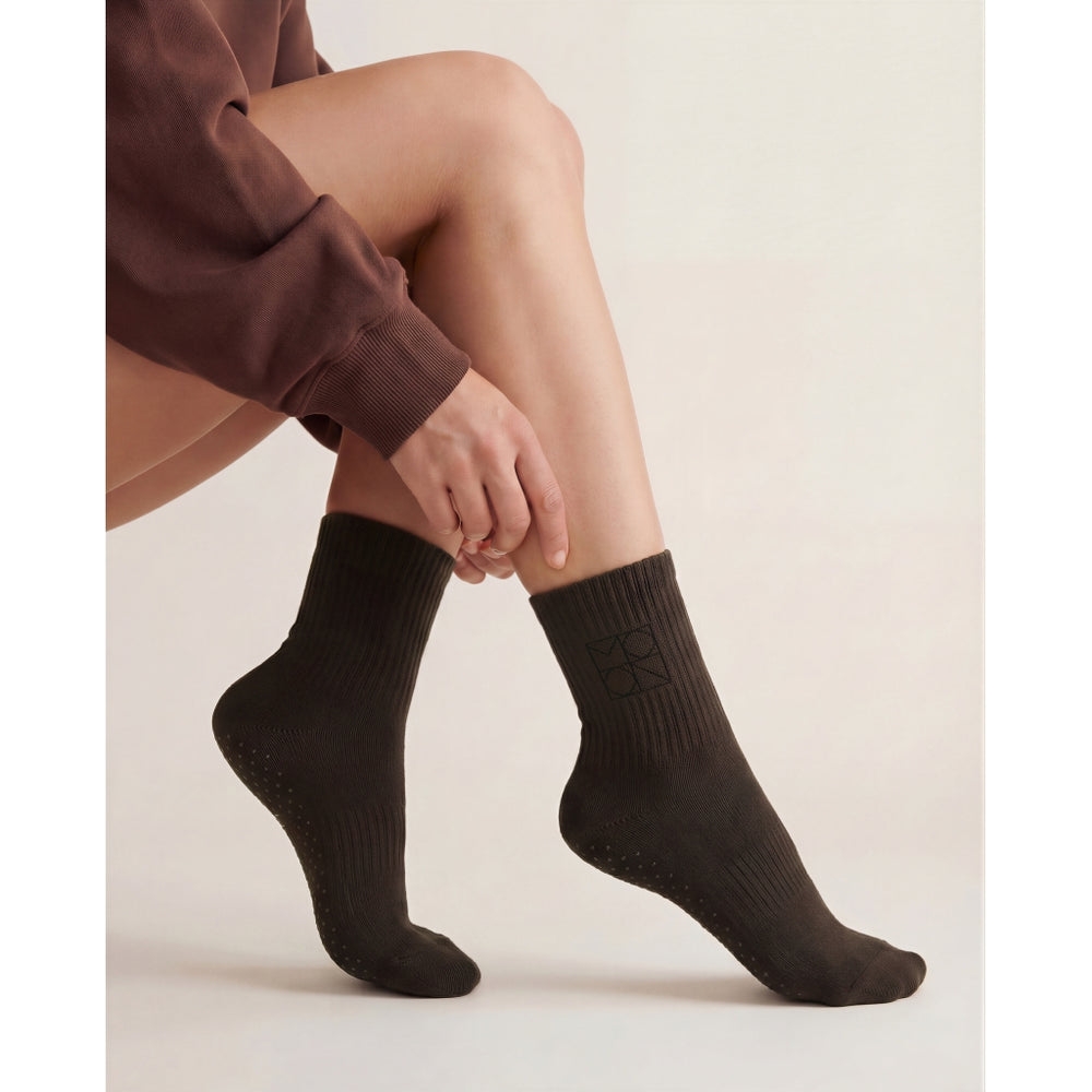 Moonchild Yoga Wear Moonchild Pilates Socks Socks Coco Powder