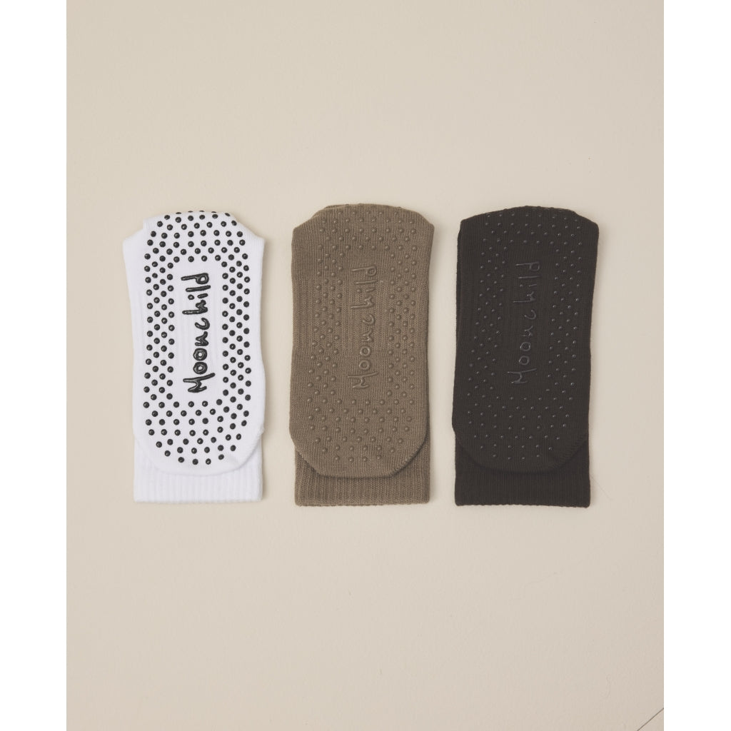 Moonchild Yoga Wear Moonchild Pilates Socks Socks Storm