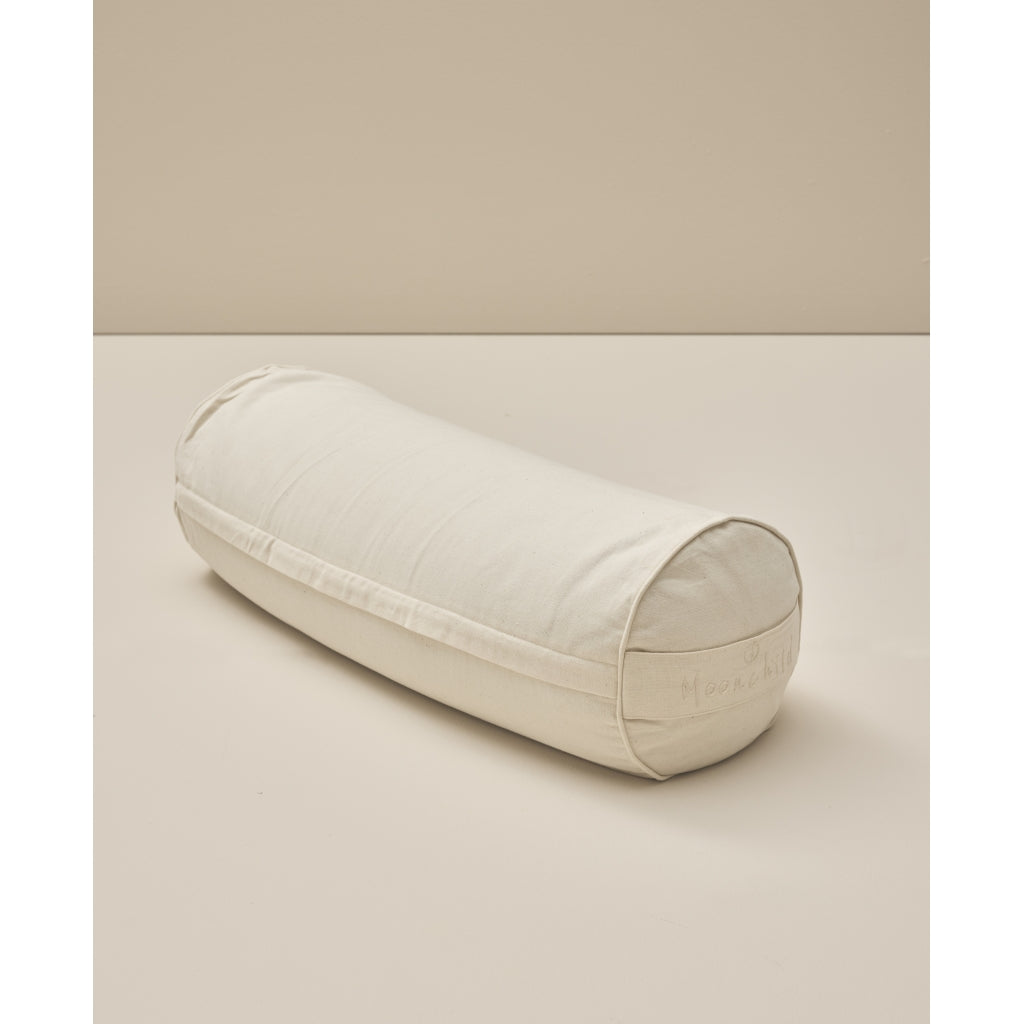Moonchild Yoga Wear Moonchild Yoga Bolster - Organic Cotton Yoga Bolster Natural