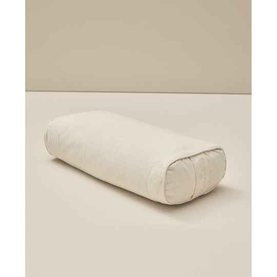 Moonchild Yoga Wear Moonchild Yoga Bolster - Organic Cotton - Small Rectangular Yoga Bolster Natural