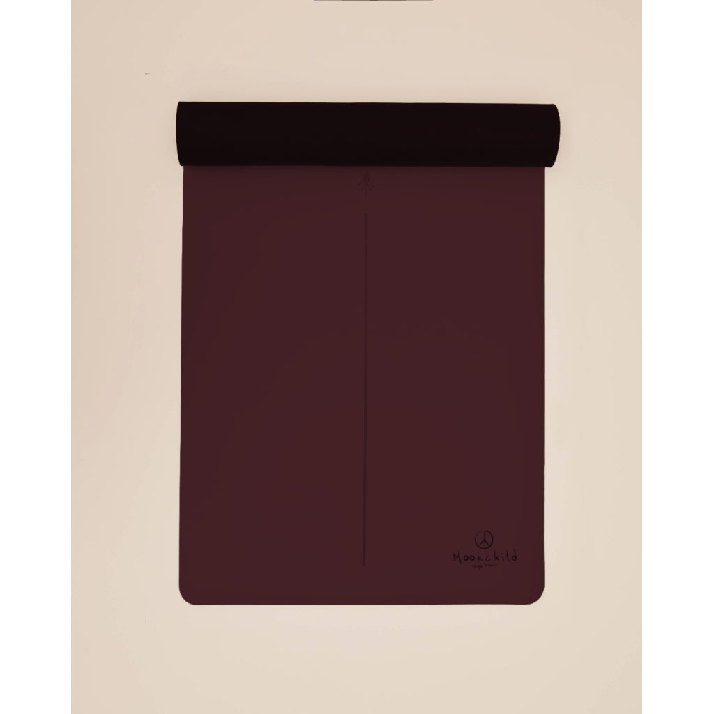 Moonchild Yoga Wear Moonchild Yoga Mat Yoga Mats Burgundy