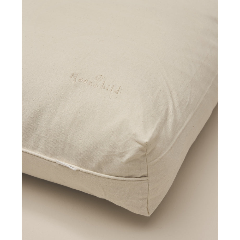 Moonchild Yoga Wear Moonchild Yoga Zabuton - Organic Cotton Yoga Bolster Natural
