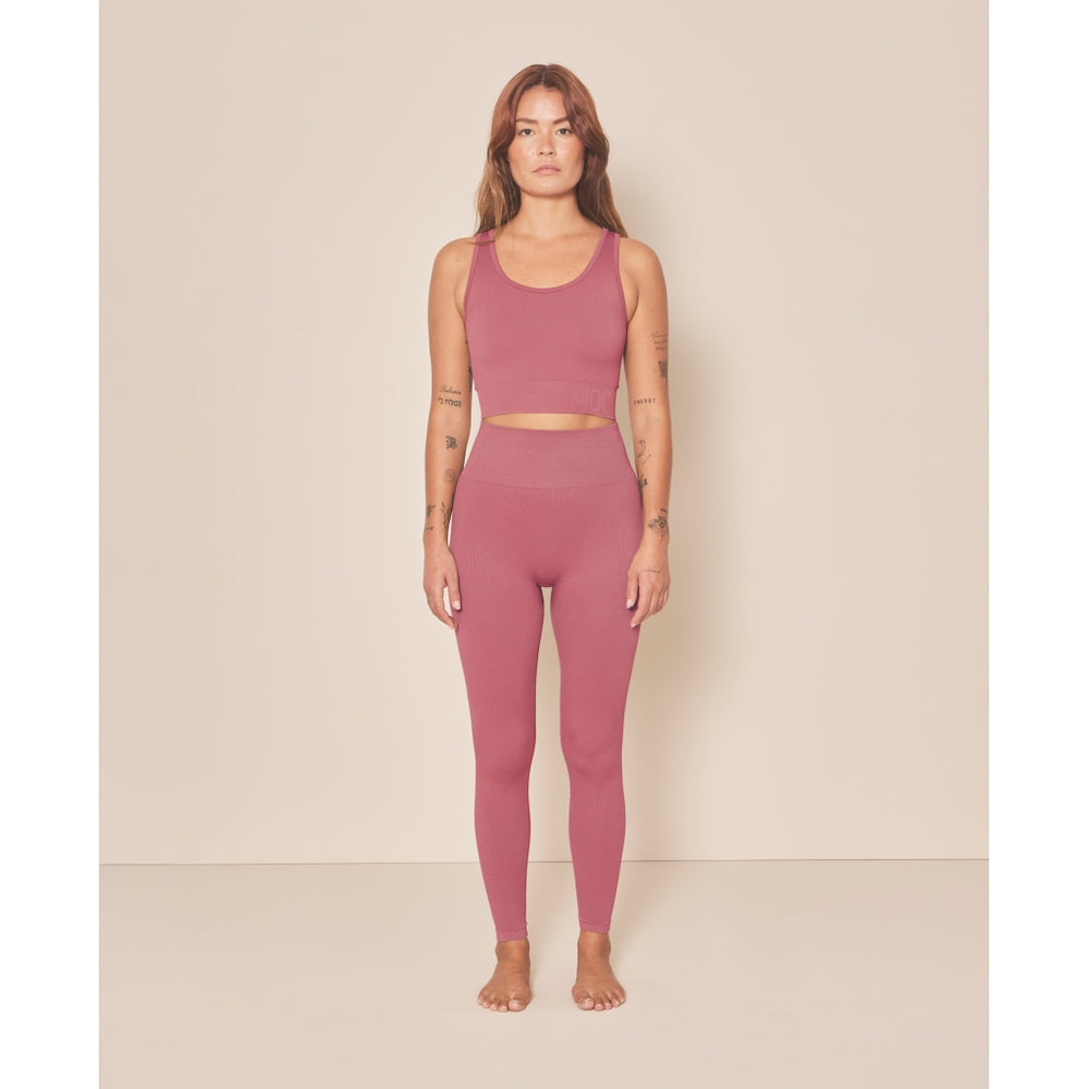 Moonchild Yoga Wear Soft Rib Seamless Legging Seamless Leggings Blush